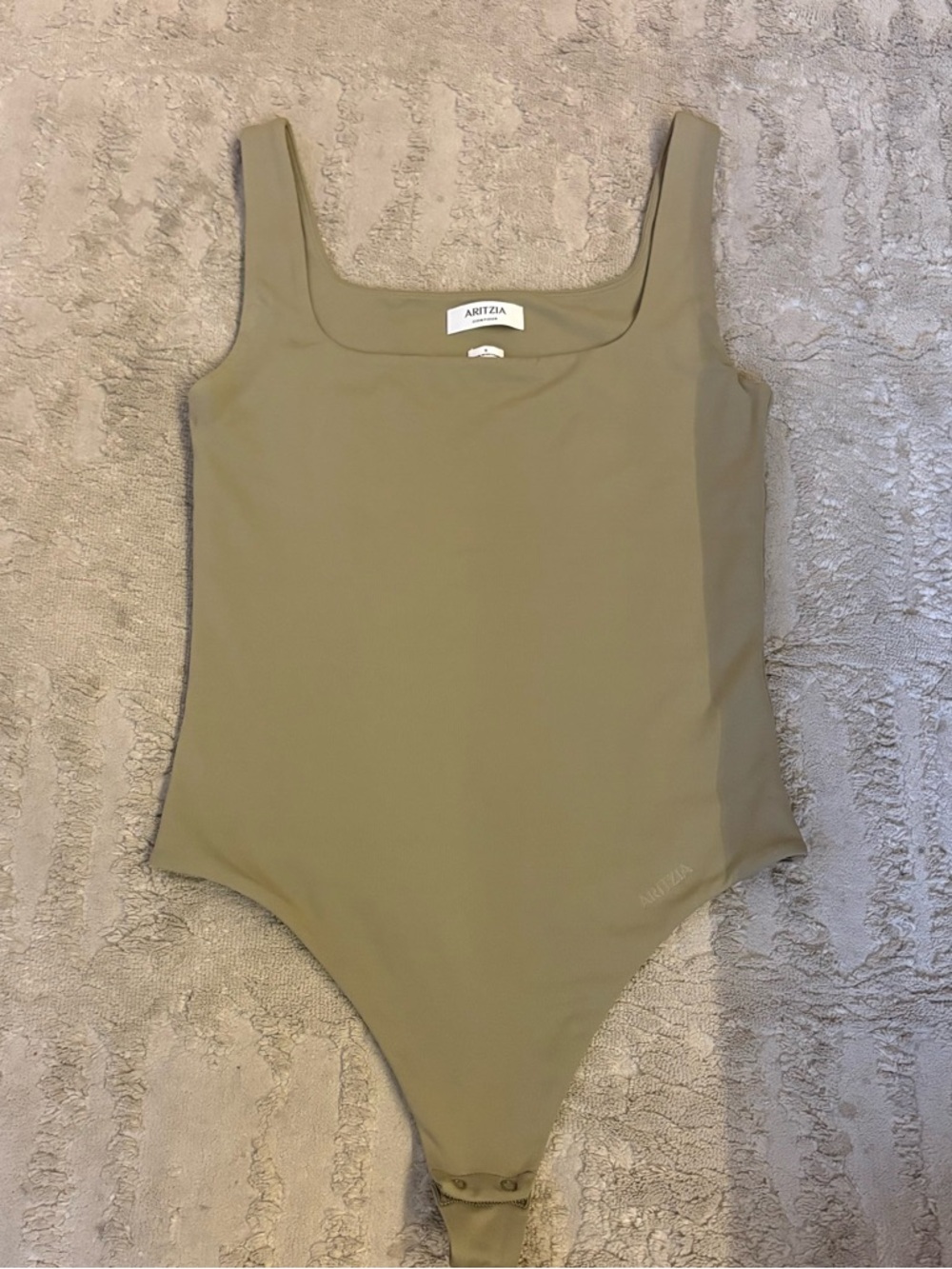 Aritzia Olive Bodysuit